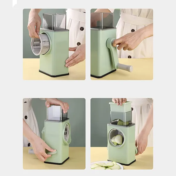 Rotary_Vegetable_Slicer_and_Grater_-_3-in-1_Manual_Kitchen_Tool_with_Multiple_Blades