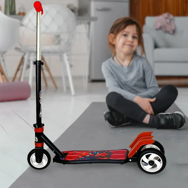 Foldable_Kids_Scooter_with_Adjustable_Height_-_Spider-Man_Design_(3_Wheels)