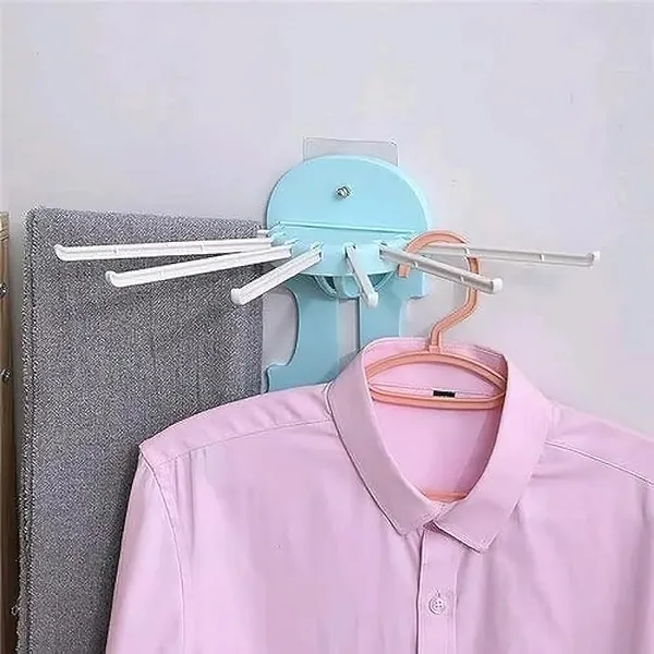 Wall-Mounted_Rotating_Multi-Arm_Organizer_Rack_with_Decorative_Guitar_Design