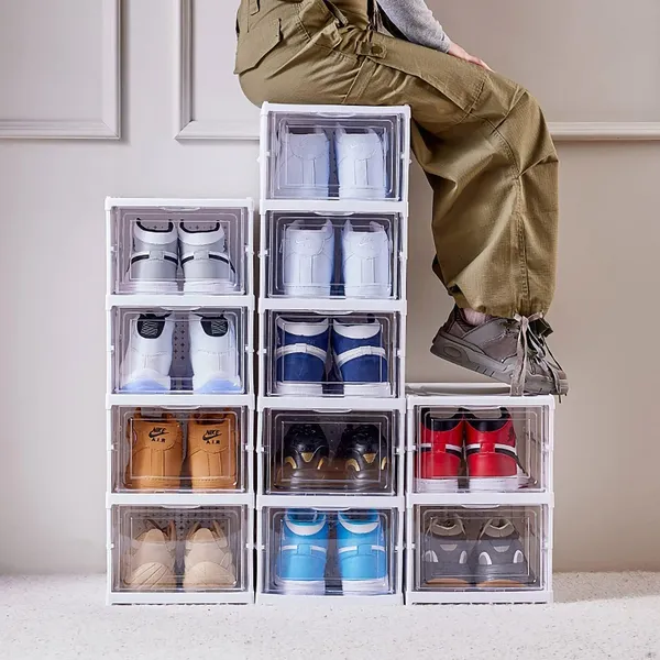 Stackable_Clear_Shoe_Storage_Boxes_-_Collapsible_Drop_Front_Organizer_(Set_of_Multiple_Units)