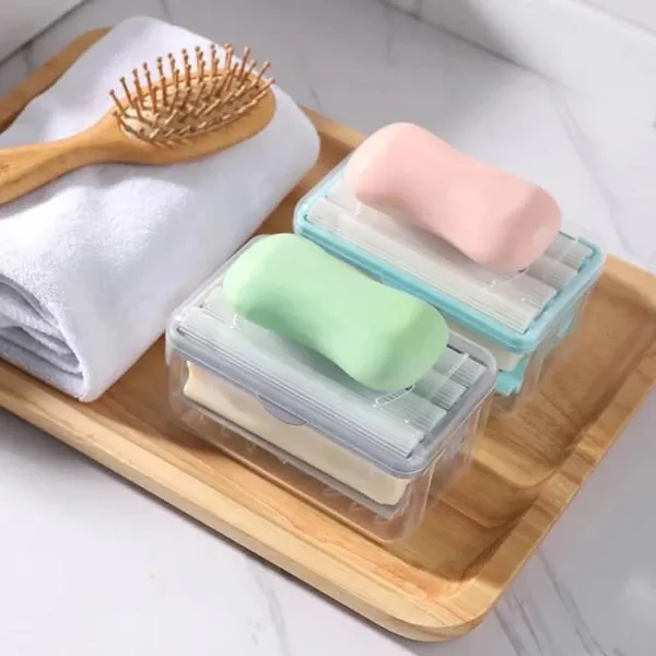 Spring-Loaded_Transparent_Soap_Dish_with_Drainage_-_Bathroom_Soap_Holder_Box