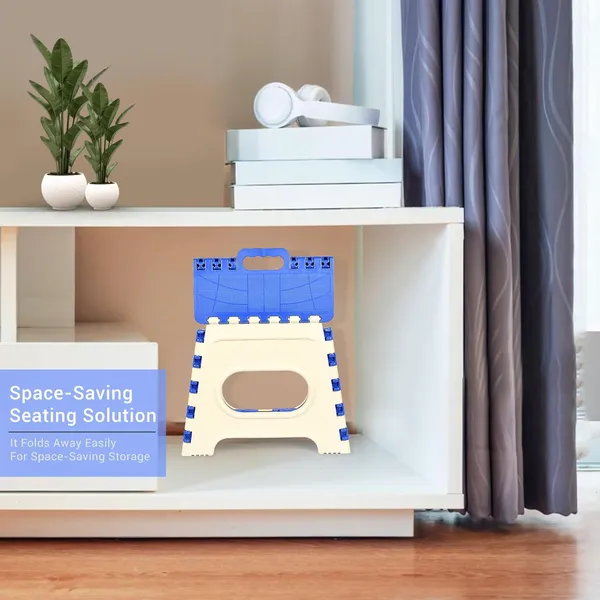 Foldable_Step_Stool_with_Handle_-_Space_Saving_Portable_Ladder_for_Home_&_Kitchen_(Blue_&_Beige)