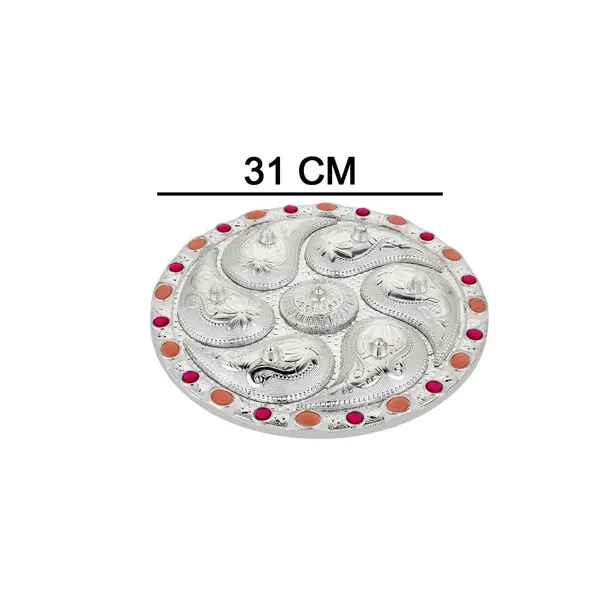 Silver-Plated_Turtle_Dry_Fruit_and_Snack_Serving_Tray_with_Compartments
