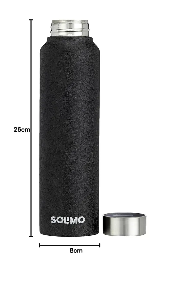 Solimo_Stainless_Steel_Insulated_Water_Bottle_with_Leak-Proof_Cap_-_26cm,_Black