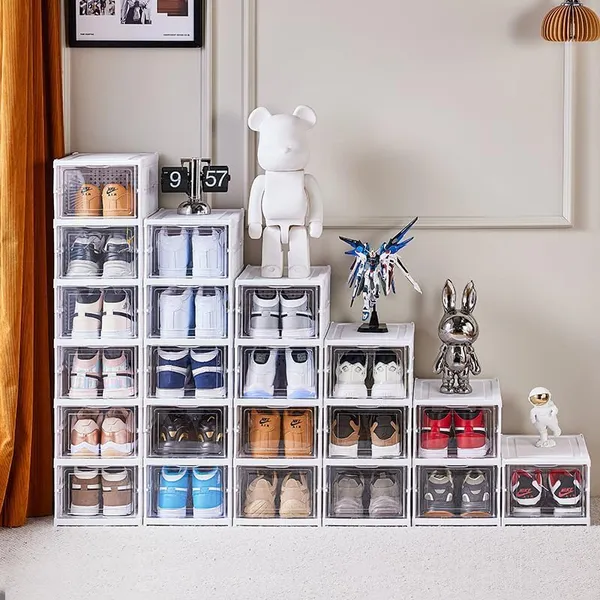 Stackable_Clear_Shoe_Storage_Boxes_-_Collapsible_Drop_Front_Organizer_(Set_of_Multiple_Units)