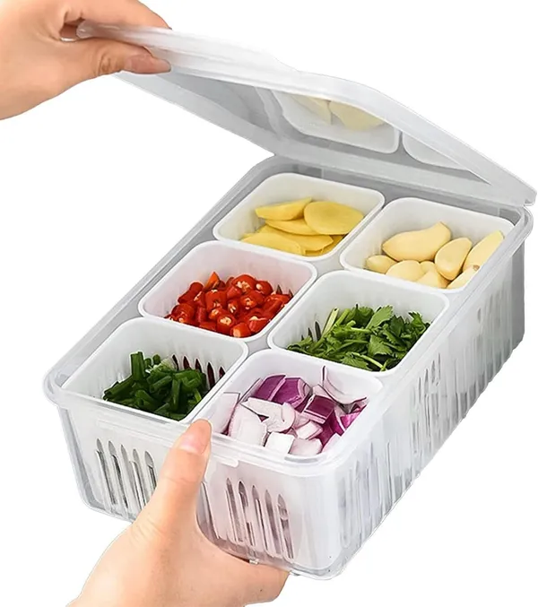 Roxique_6-Compartment_Refrigerator_Food_Storage_Container_with_Transparent_Lid