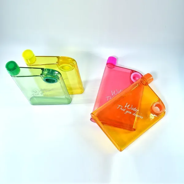 Flat_Transparent_Water_Bottle_with_Circular_Handle_-_A5_Notebook_Style_(420ml)