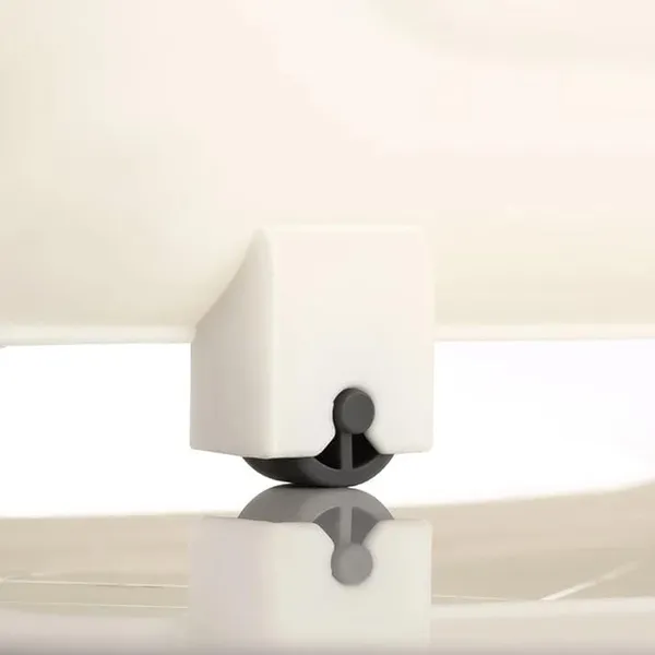 Foldable_Plastic_Laundry_Basket_with_Wheels_-_White