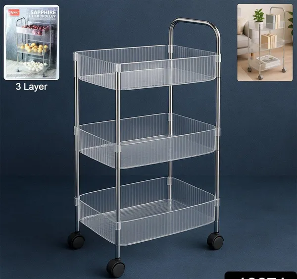 3-Tier_Rolling_Storage_Cart_with_Handle_and_Wheels_-_White