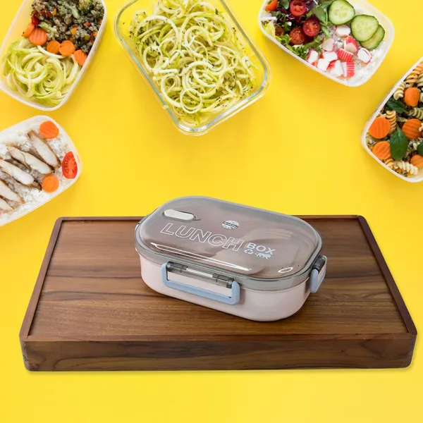 Lunch_Box_with_Transparent_Lid_and_Spoon_Set_-_Pink_&_Grey