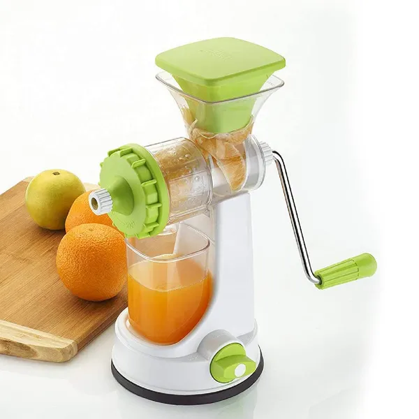 Manual_Fruit_&_Vegetable_Juicer_with_Suction_Base_-_White_&_Green