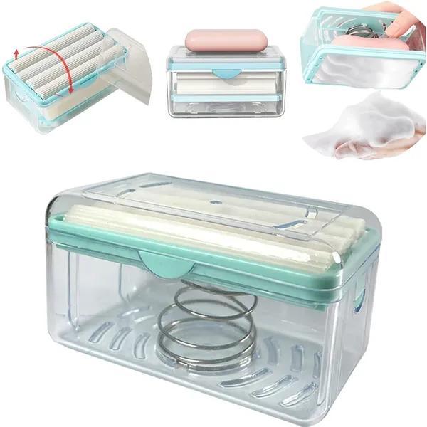 Spring-Loaded_Transparent_Soap_Dish_with_Drainage_-_Bathroom_Soap_Holder_Box