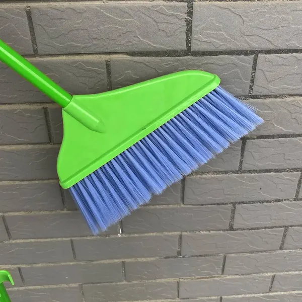 Broom_and_Dustpan_Set_with_Long_Handle_-_Green