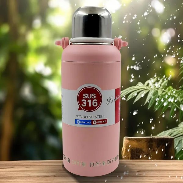 Stainless_Steel_Vacuum_Insulated_Water_Bottle_with_Shoulder_Strap_-_1300ml_(Pink)