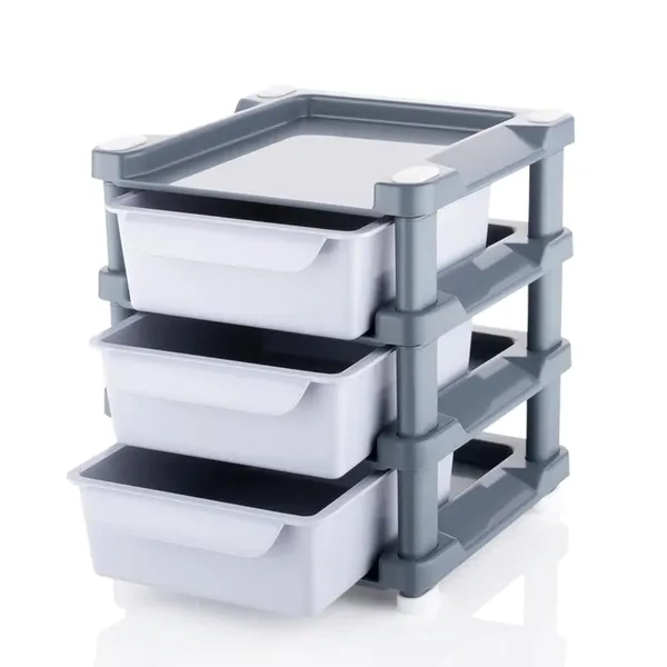 3-Tier_Compact_Desk_Organizer_with_Drawers_-_Grey_&_White