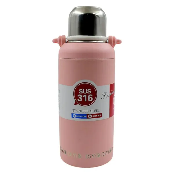 SUS_316_Stainless_Steel_Insulated_Water_Bottle_-_Pink_(DiYi_Brand)