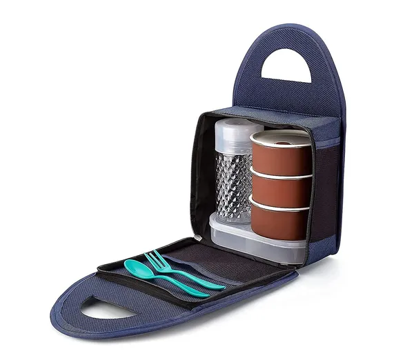 Insulated_Lunch_Bag_Set_with_Stainless_Steel_Containers_and_Cutlery_-_Navy_Blue