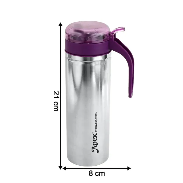 Stainless_Steel_Insulated_Oil/Vinegar_Dispenser_Bottle_with_Leak-Proof_Flip_Lid_(Purple)