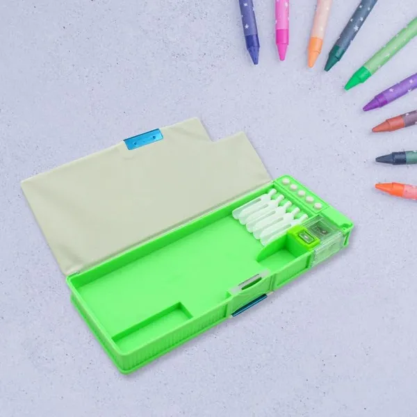 Multifunctional_Pencil_Case_with_Calculator_and_Photo_Insert_-_Green