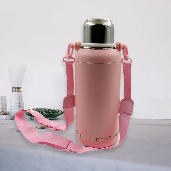 Stainless_Steel_Vacuum_Insulated_Water_Bottle_with_Shoulder_Strap_-_1300ml_(Pink)