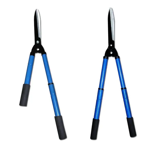 484_Heavy_Duty_Adjustable_Hedge_Shear_Garden_Scissor_-_Blue_&_Black