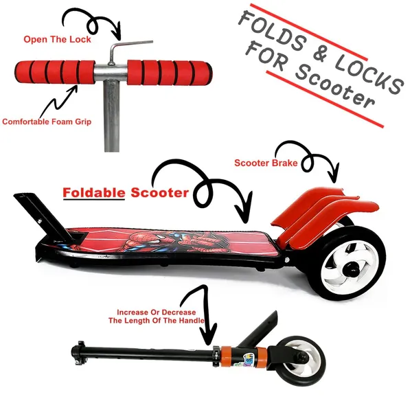 Foldable_Kids_Scooter_with_Adjustable_Height_-_Spider-Man_Design_(3_Wheels)