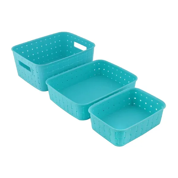 3-Piece_Woven_Storage_Basket_Set_-_Turquoise_Blue_Organizer_Bins