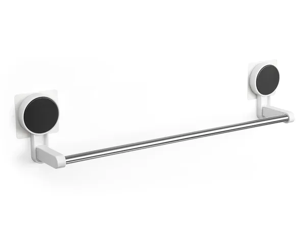 Wall-Mounted_Stainless_Steel_Towel_Bar_with_Circular_Mounts_-_50cm