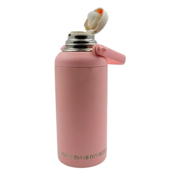 Stainless_Steel_Vacuum_Insulated_Water_Bottle_with_Shoulder_Strap_-_1300ml_(Pink)