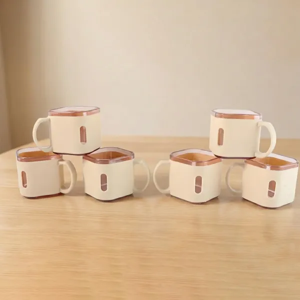 Square_Ceramic_Coffee_Mug_Set_with_Transparent_Lid_-_Set_of_6_(Cream_&_Brown)