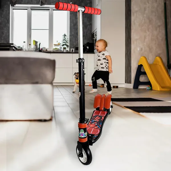 Foldable_Kids_Scooter_with_Adjustable_Height_-_Spider-Man_Design_(3_Wheels)