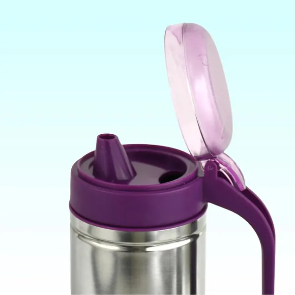Stainless_Steel_Insulated_Oil/Vinegar_Dispenser_Bottle_with_Leak-Proof_Flip_Lid_(Purple)