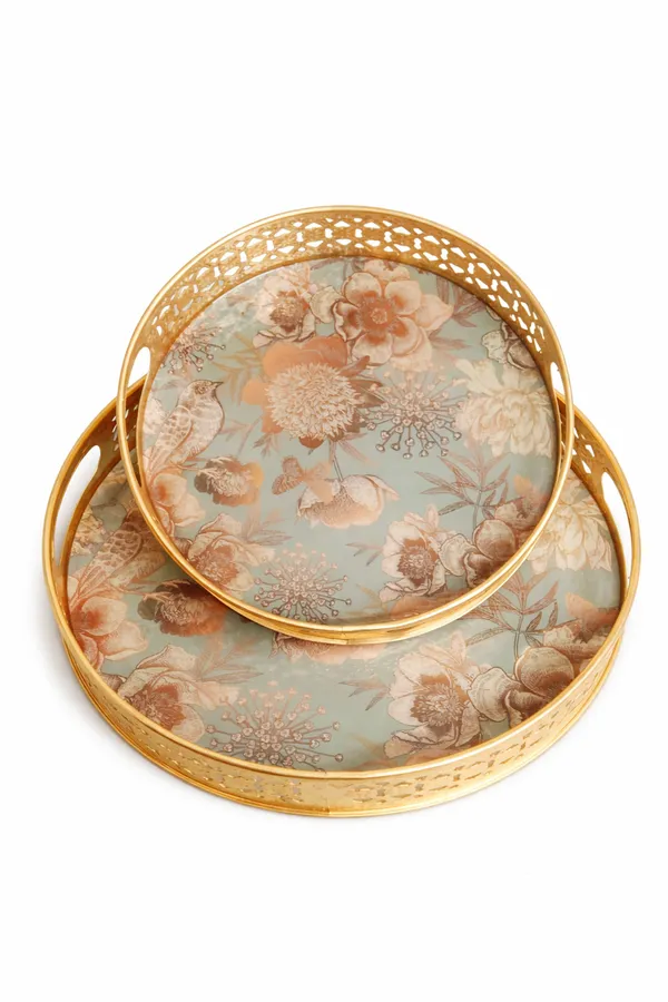 Serving_Tray,_Bird_Design,_Coffee_&_Tea_Serving_(Set_of_2)