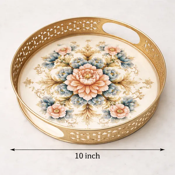 Serving_Tray,_Flower_Design,_Coffee_&_Tea_Serving_(Set_of_2)