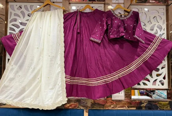 Wine_Premium_Cotton_Lehenga_Choli_Set_For_Women