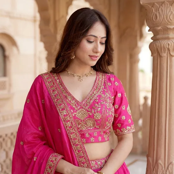 Pink_Gajji_Silk_Embroidered_Stitched_Lehenga_Choli_Set_For_Women