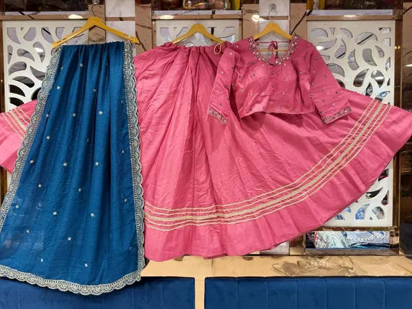 Light_Pink_Premium_Cotton_Lehenga_Choli_Set_For_Women