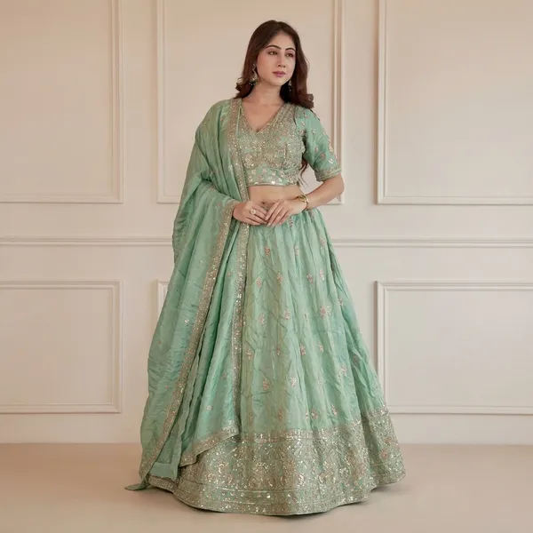 Mint_Green_Roman_Silk_Embroidered_Stitched_Lehenga_Choli_Set_For_Women