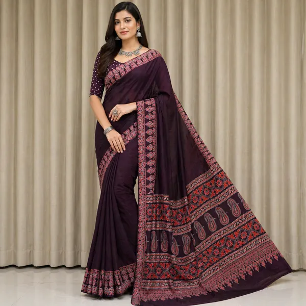 Purple_Premium_Gajji_Silk_Saree_For_Women