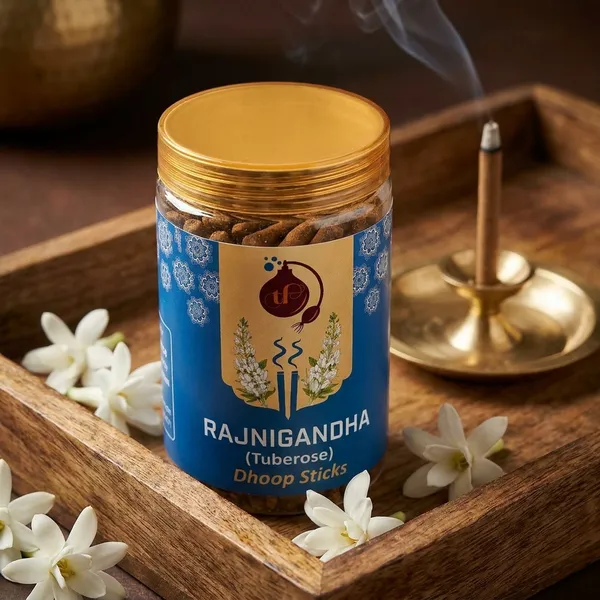 Rajnigandha_Tuberose_Dhoop_Sticks_-_100Gm_(Pack_Of_2)