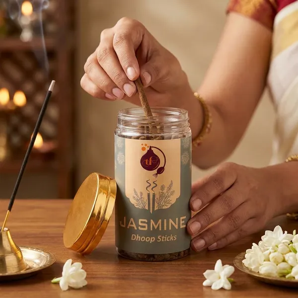 Jasmine_Dhoop_Sticks_-_Premium_Aromatic_Incense_(100Gm)_(Pack_Of_2)