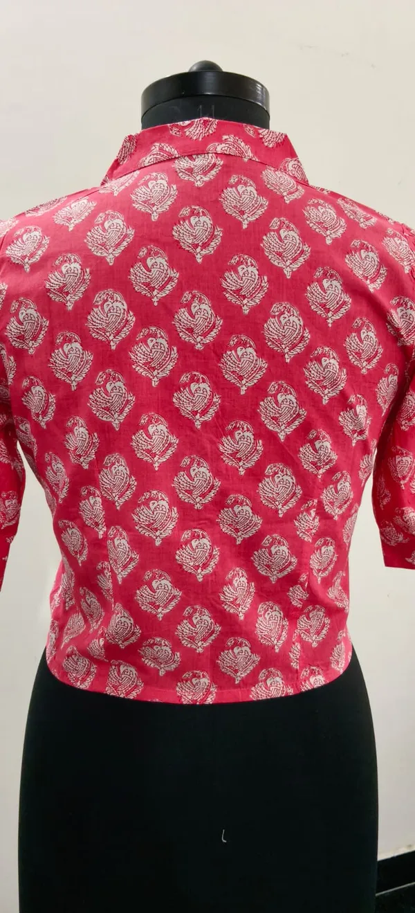 Pink_Pure_Cotton_Premium_Crop_Top_For_Women