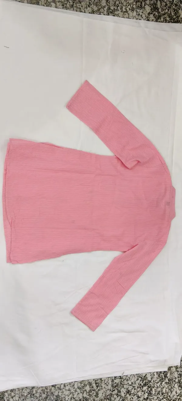 Baby_Pink_Pure_Cotton_Premium_Kurta_For_Kids