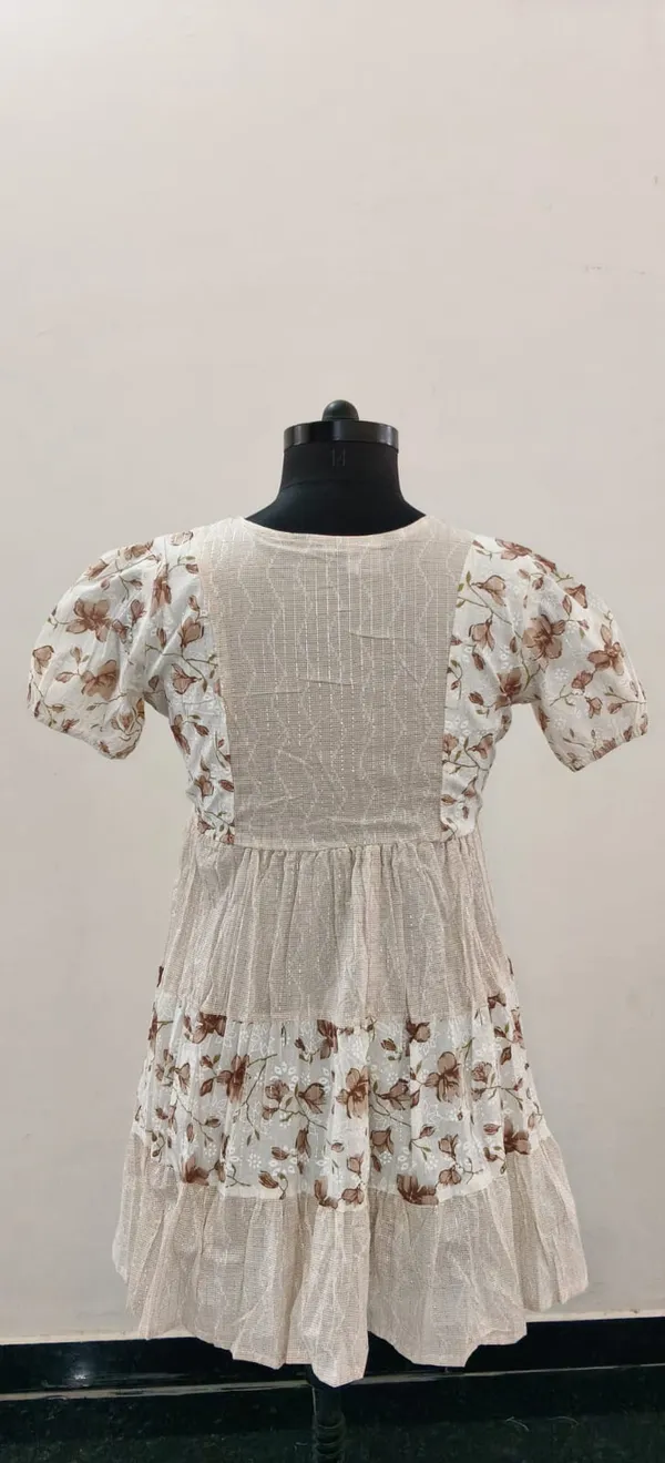 Beige_Fine_Lurex_Cotton_Premium_Dress_For_Women