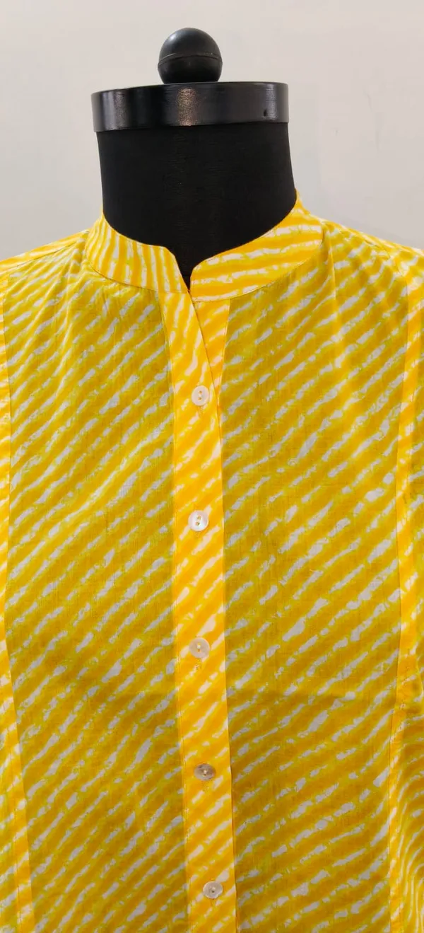 Yellow_Pure_Cotton_Premium_Top_For_Women