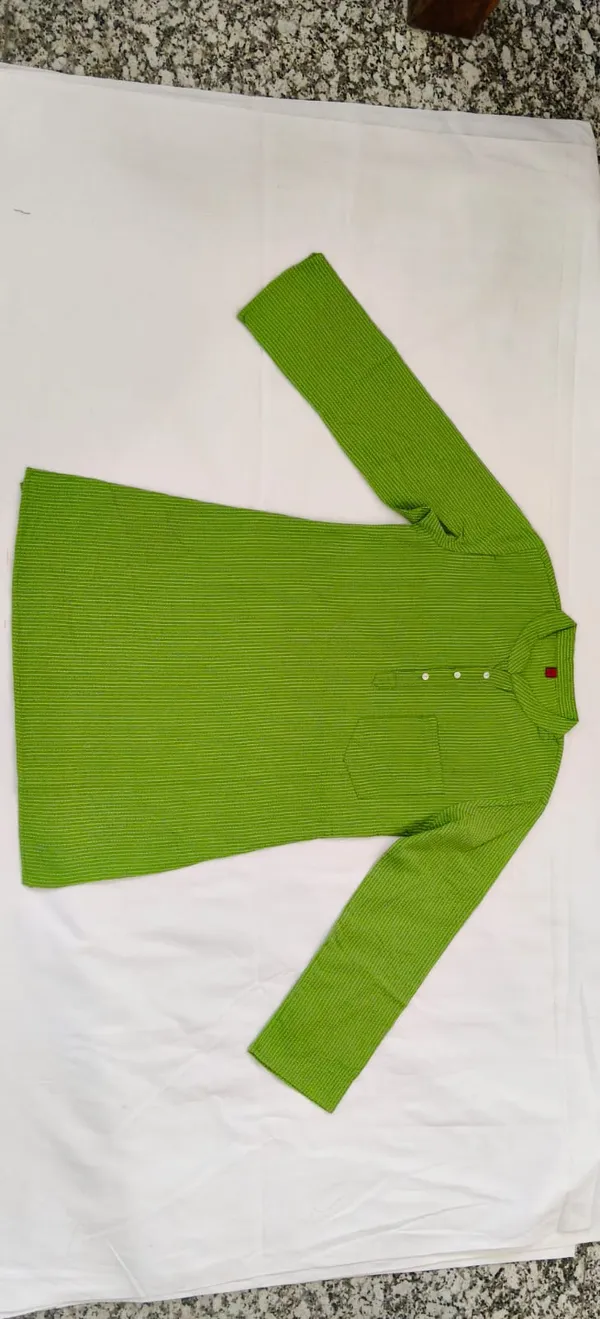 Mehandi_Pure_Cotton_Premium_Kurta_For_Kids