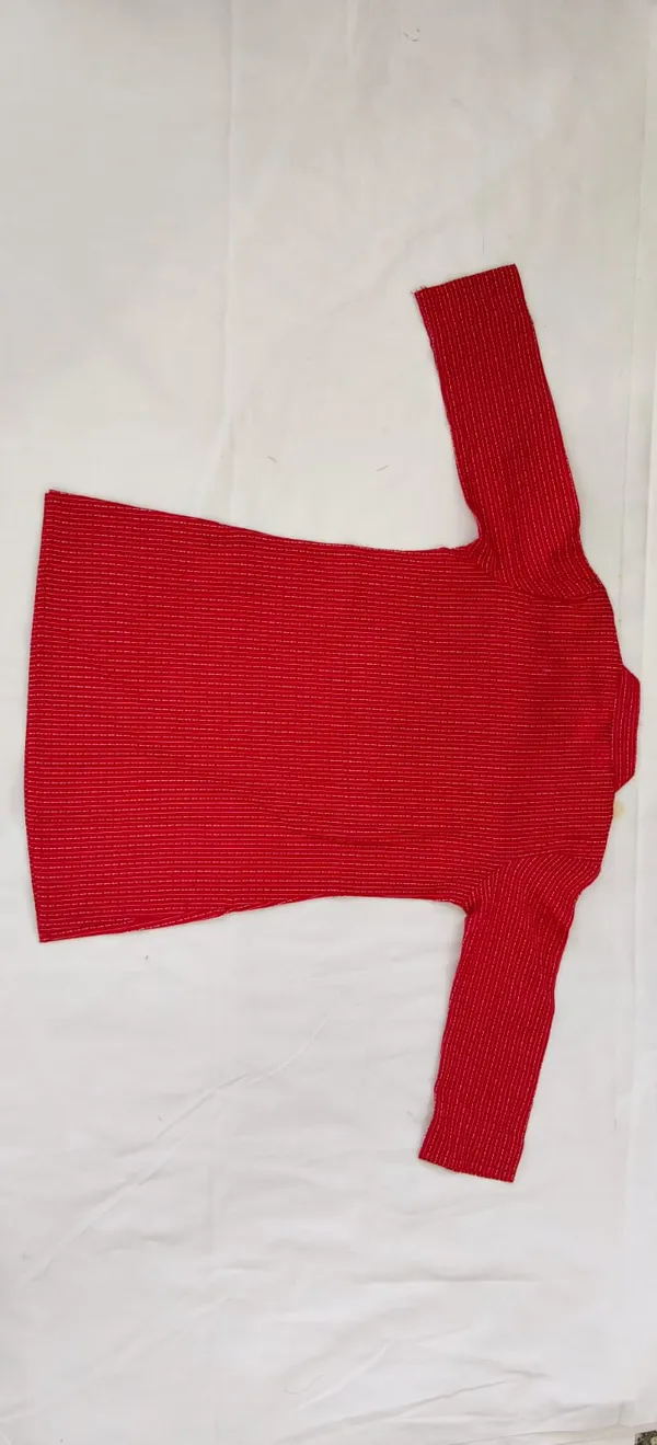 Red_Pure_Cotton_Premium_And_Elegant_Kurta_For_Kids