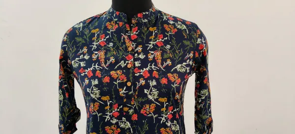 Navy_Blue_Fine_Viscose_Premium_Top_For_Women