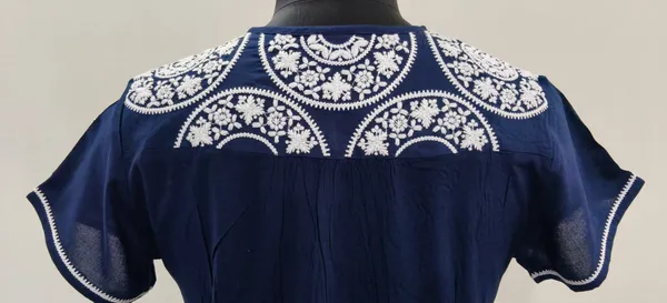 Navy_Blue_Fine_Viscose_Premium_Tunic_Top_For_Women