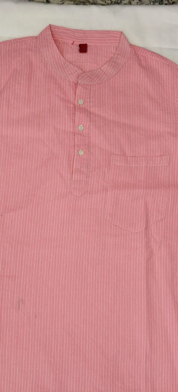 Baby_Pink_Pure_Cotton_Premium_Kurta_For_Kids